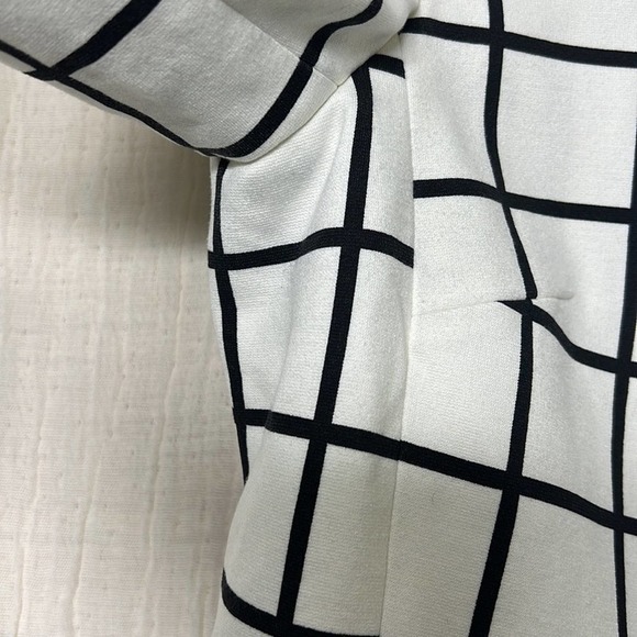 WHBM Window Pane Ponte Jacket size 2 - Picture 6 of 8